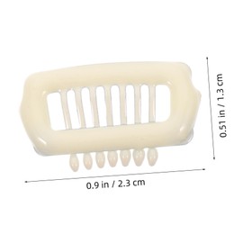 CIYODO Elegant Pet Grooming Clips Pcs Dog Hair Barrettes Fit for Dogs Cats Guinea Pigs Abs Material Easy to Maintain