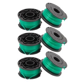 GNXfixt 6 x Black & Decker GL7033 GL8033 GL9035 Thread Spool Length 6 m Nylon Diameter 2 mm A6482 Green