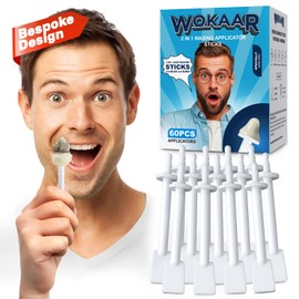 Nose Waxing Sticks from Wokaar, Bespoke Nose and Ear Hair Wax Kit Applicators Accessories for Easy Effective Face Eyebrows Nasal Ears Hair Removal Perfect Refill Pack, Wax and Wipes Sold Separately