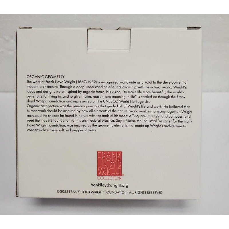 Pacific Giftware - FLW Florida Southern College S&P, Frank Lloyd