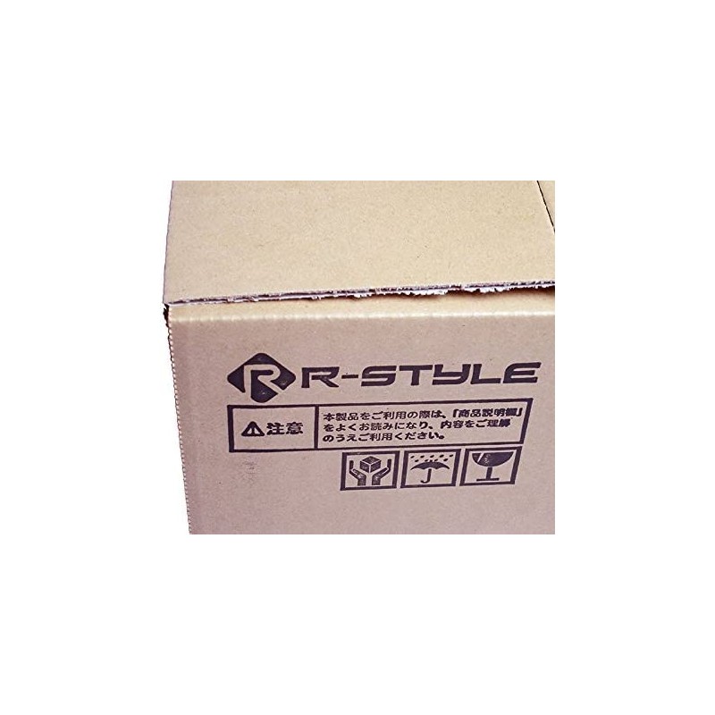R-STYLE Oval Type Stainless Steel Muffler Cutter (Black Gold)
