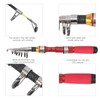 1.9m Portable Rotary Fishing Pole Outdoor Fiberglass Telescopic Casting Fishing