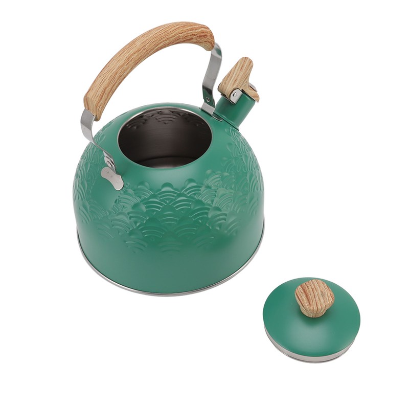 Whistling Kettle 2.5L Capacity Stainless Steel Stovetop Teapot for Water