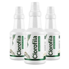 Clorofila Líquida Concentrada 500 Menta Eucalipto Hierbabuena Vitamina Concentrado Frascos