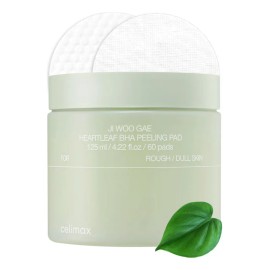 Celimax Ji.woo.gae Heartleaf Bha Peeling Pad Momento De Aplicación Noche Tipo De Piel Normal