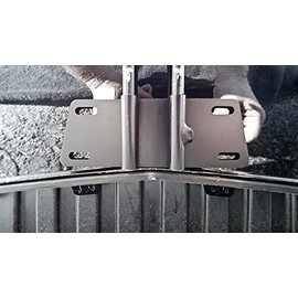 STO N SHO Front License Plate Bracket Compatible with 2016 Mercedes E400 Sport (SNS88)