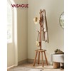 VASAGLE Coat Rack, Free Standing Coat Stand, Hall Coat Tree
