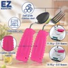 EZ Assistive Adaptive Spoon & Fork Easy to Hold for