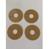 4 x Laser Cut (FC2 Oak) Pipe Surrounds/Covers for Laminate