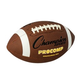 Champion Sports CF200 Intermediate Size Composite Football, Brown