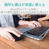 Elecom M-FBL01DBXSBK Wireless Mouse (Receiver Included) M Size, 5 Buttons