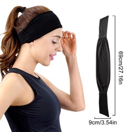 NTRUXZP Pack of 3 Women's Boho Headband, Printed Headbands, Knots, Twisted Elastic Head Wrap, Cute Hair Accessories for Girls, Hair Band Women