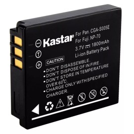 For Panasonic 1x Kastar Battery for Panasonic Lumix CGA-S005 DMC-FX9 DMC-FX10 DMC-FX12 FX50