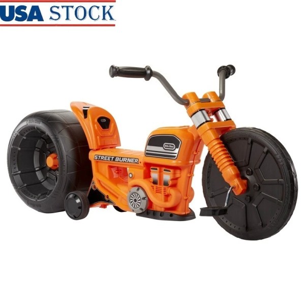 Unbranded Street Burner Ride on W/ Adjustable Seat Removable Training