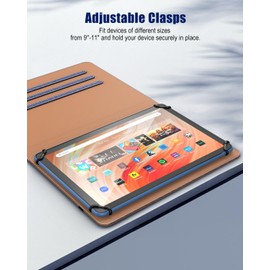 TiMOVO Universal Case for 9-11 Inch Tablet, 360 Degree Rotating Stand Protective Case with Pen Pocket for 9 10 10.1 Inch Touchscreen Tablet