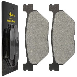 Caltric Rear Brake Pads for Yamaha XVS1300 V-Star 1300 Deluxe 2013-2017