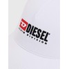 Diesel 00SIIQ0BAUI Men's Cap, Vintage Logo Cap, white