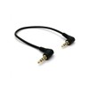 Gatuida Double Elbow Male to Male Aux Audio Cable Premium