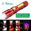 AdamStar Black Light Flashlights, 3-in-1 UV Flashlight with Clip, Magnetic