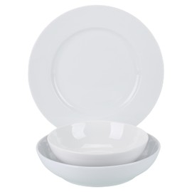 BIA Cordon Bleu 12 Piece Rimmed Dinnerware Set