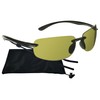proSPORT Wrap Around Sports Sunglasses - UV400 HD Yellow Lens
