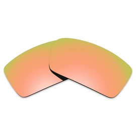 Alphax Rose Gold Polarized Replacement Lenses for Oakley Gascan OO9014