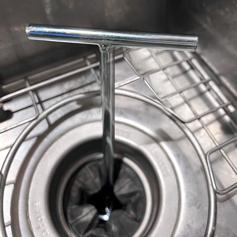 woiron Garbage Disposer Unjamming Wrench,Silver Garbage Disposal Wrench Tool,Garbage Disposal