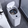 Joybos Bathroom Trash Can with Lid, Automatic Bagging Garbage Can,