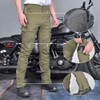 Men's Motorcycle Riding Pants Denim Jeans Protect Pads Equipment with