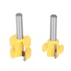 Squares Tooth Tenon Router Bit T Slot Flooring Routers Bits