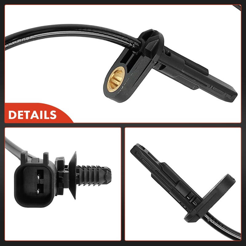 Frankberg 2 x ABS Sensor 2-Pin Rear Left Right Compatible