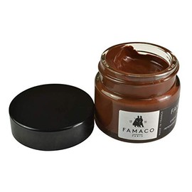 Famaco Havana Brown Leather Re-touch Dye Renovation Cream for leather, shoes, boots, sneakers and trainers