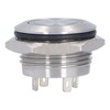 5Pcs Momentary Push Button Switch Metal Auto Reset Ultra Thin