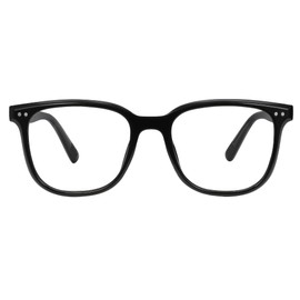 XXZQRYHN Reading Glasses for Women Men - Anti Eyestrain & Glare Blue Light Readers for Reading/Gaming(black,2.0X)