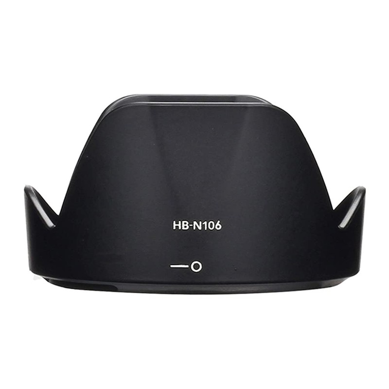 HB-N106 Lens Hood & 55mm Lens Cap Compatible for Nikon