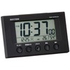 RHYTHM 8RZ166SR02 Alarm Clock, Atomic Clock, Thermometer, Hygrometer, FitWave Smart,
