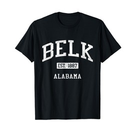 Belk Alabama AL JS04 Vintage Athletic Sports T-Shirt