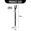 EOWVISN 2 Pieces Pet Doorbell Ropes, Pet Training Bells, Adjustable