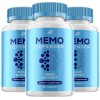 Memo Defender (3 Pack) Memo Defender Brain Supplement Capsules –