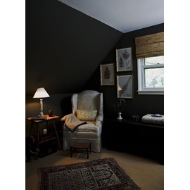 118"x17.7" Black Peel and Stick Wallpaper Black Contact Paper Decorative Self Adhesive Waterproof Removable Wallpaper Contact Paper for Wall Covering Countertop Vinyl Roll
