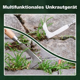 Eadwiella Joint Scraper, Weed Remover for Between Paving Stones Joint Scraper for Walkway Patio Plaster Crack Remover Weed Remover Cleaning Tool for Weed Removal