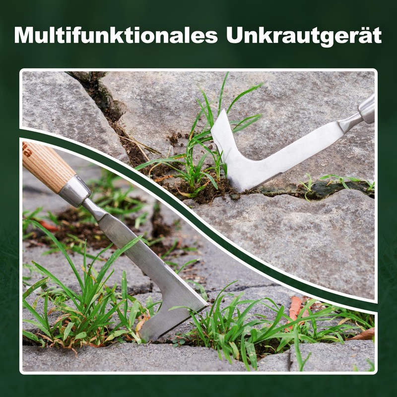 Eadwiella Joint Scraper, Weed Remover for Between Paving Stones Joint