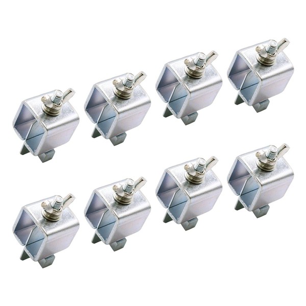 KASCLINO Butt Welding Clamps, 8pcs Multifunctional Small Butter-Fly Shaped Auto