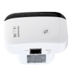 Repeater WiFi Signal Amplifier 300M Ethernet Port Wall‑Mount White for