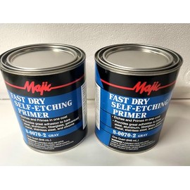 Majic 2 Qt Gray Fast Dry Self Etching Primer for Tractor Car Truck Automotive Implement