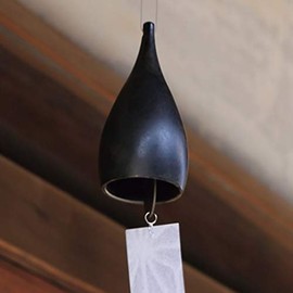 Noseku Wind Chimes - Drop - Black Brown 101385