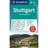 KOMPASS Wanderkarten-Set 780 Stuttgart und Umgebung (2 Karten) 1:50.000: inklusive