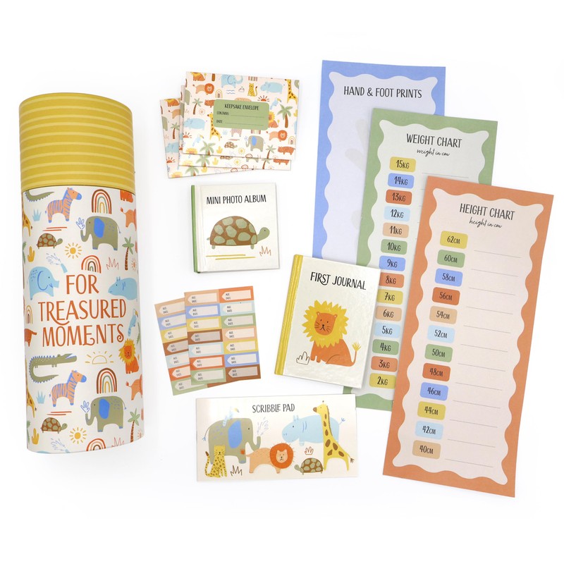 Robert Frederick Lullaby Animals Baby Keepsake Capsule - Record Your
