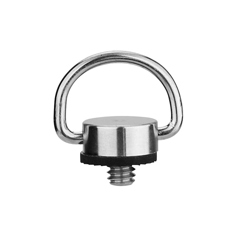 Shaft Thread D-Ring 1/4 Inch Screw for Camera Tripod Monopod