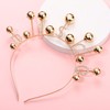 ARATLENCH Disco Ball Headband for Women Rhinestone DISCO Letter Hairband